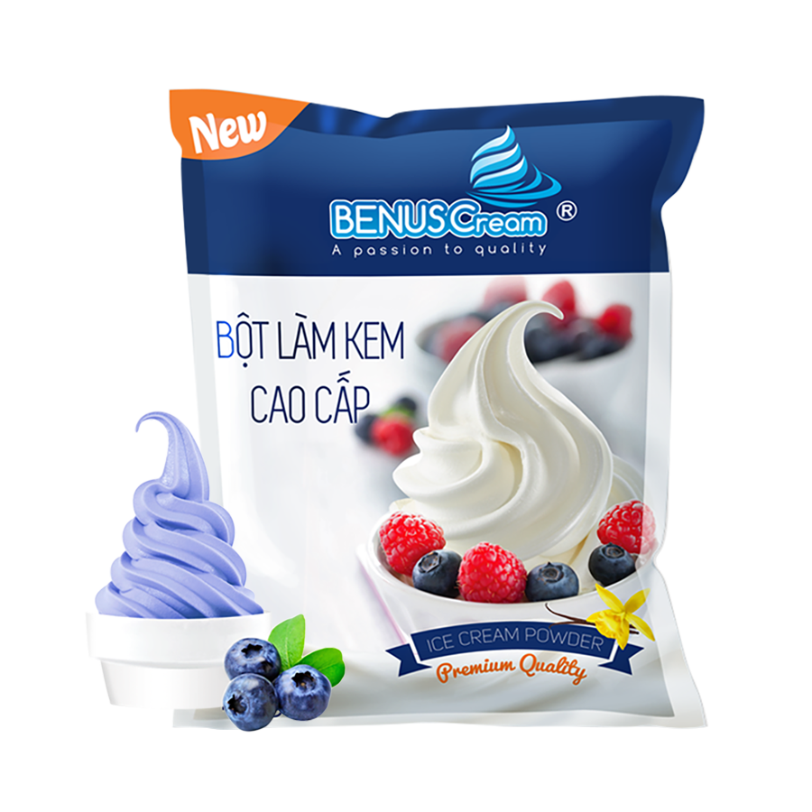 Bột làm kem Việt quất