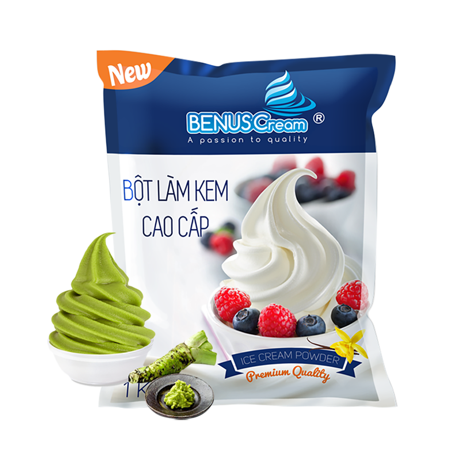 Bột làm kem Wasabi