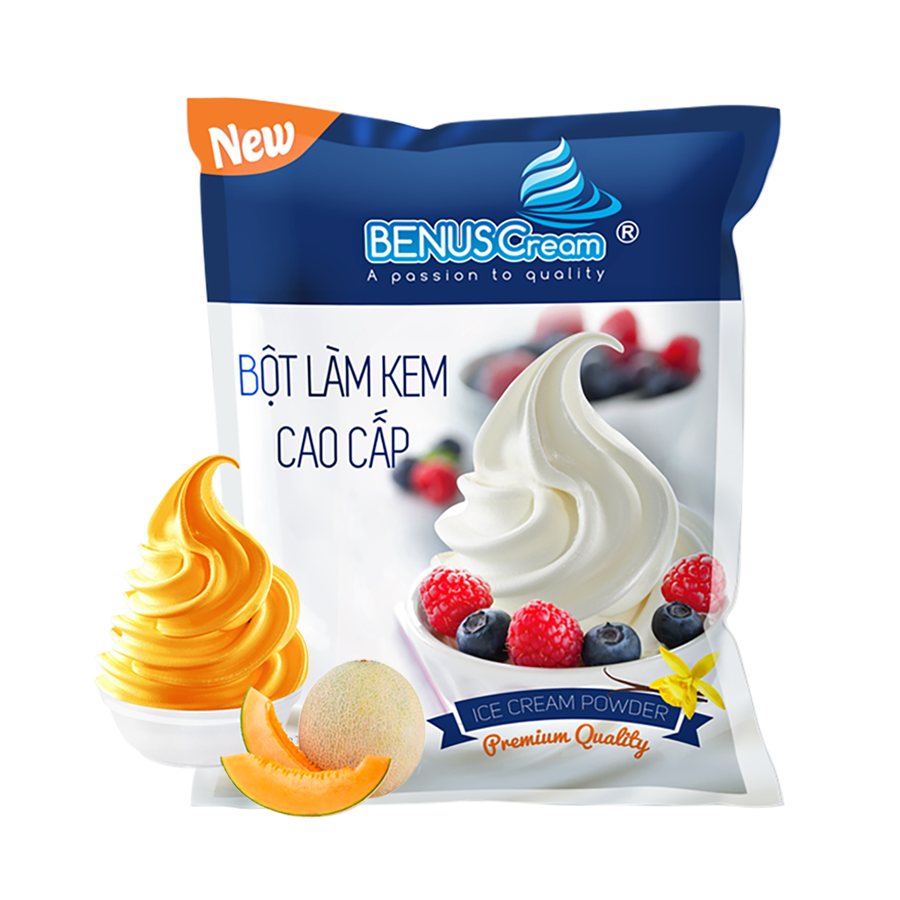 Bột làm kem Dưa lưới