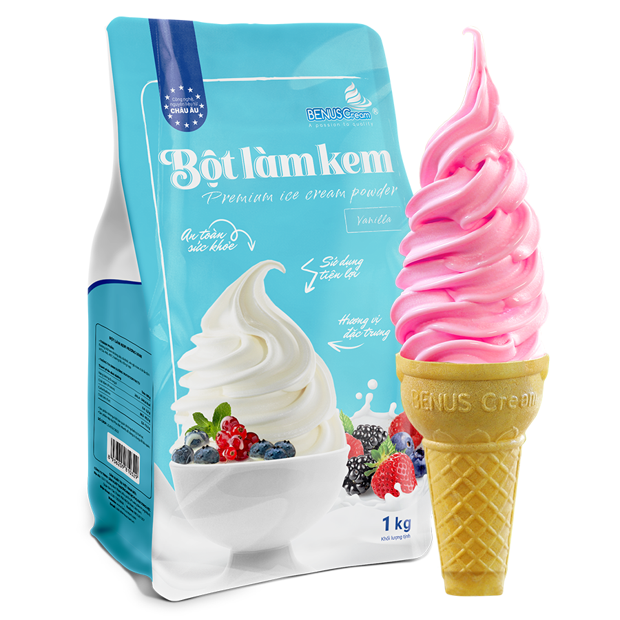 Bột làm kem Hoa anh đào