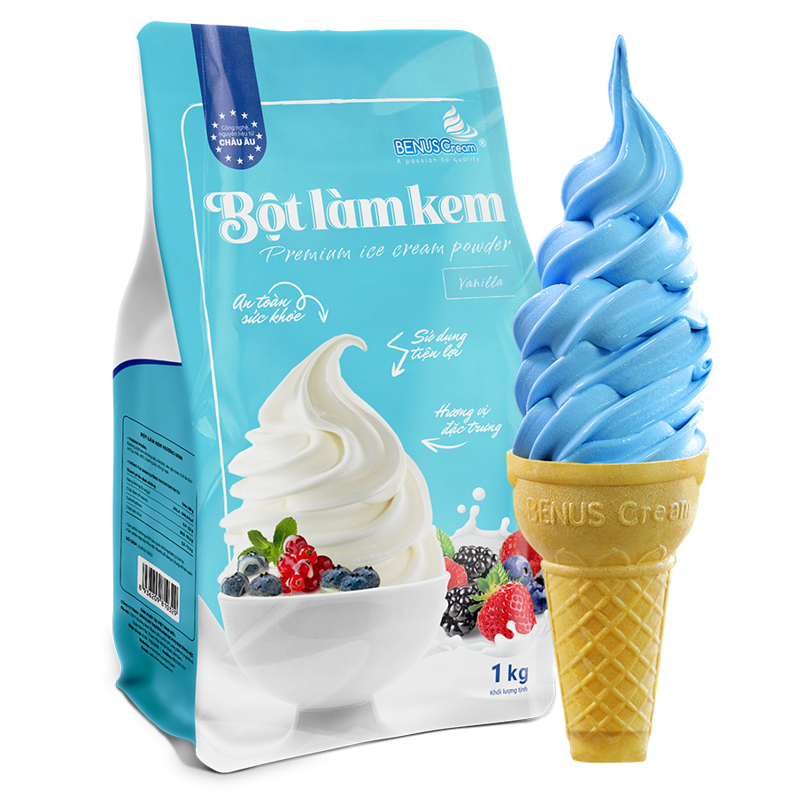 Bột làm kem Hoa đậu biếc