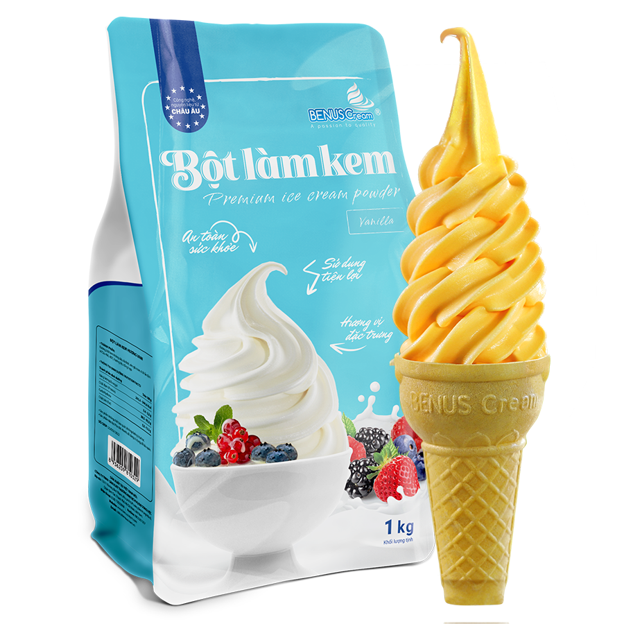 Bột làm kem Dưa lưới