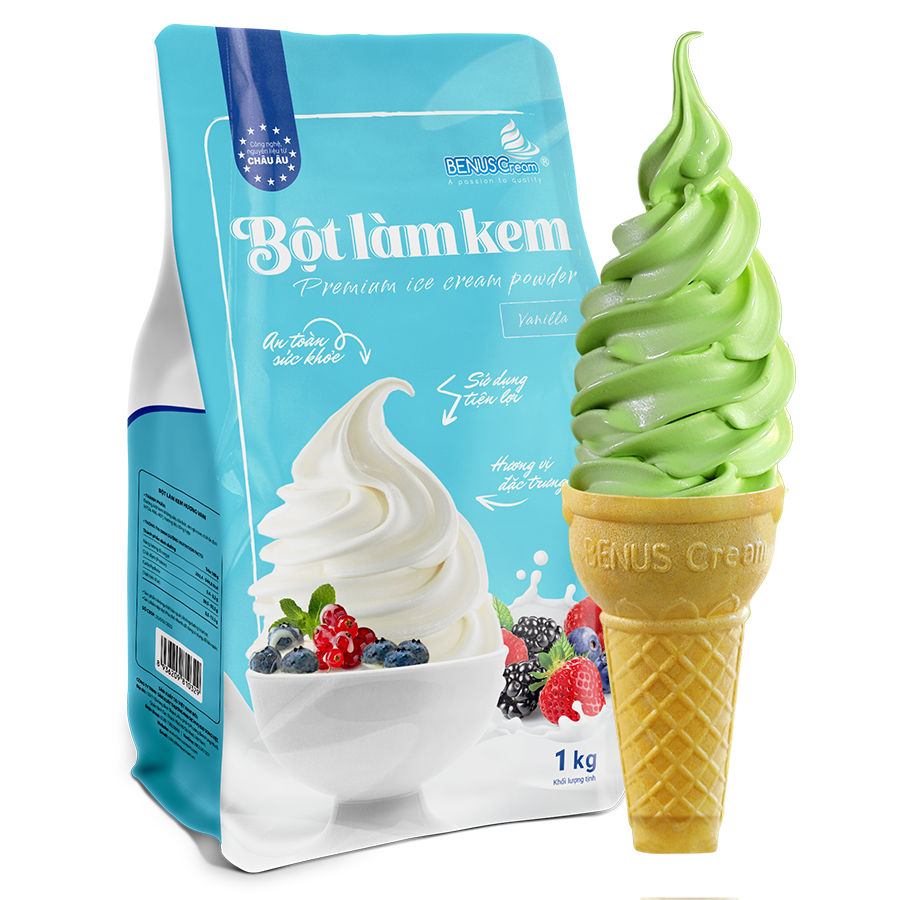 Bột làm kem Matcha