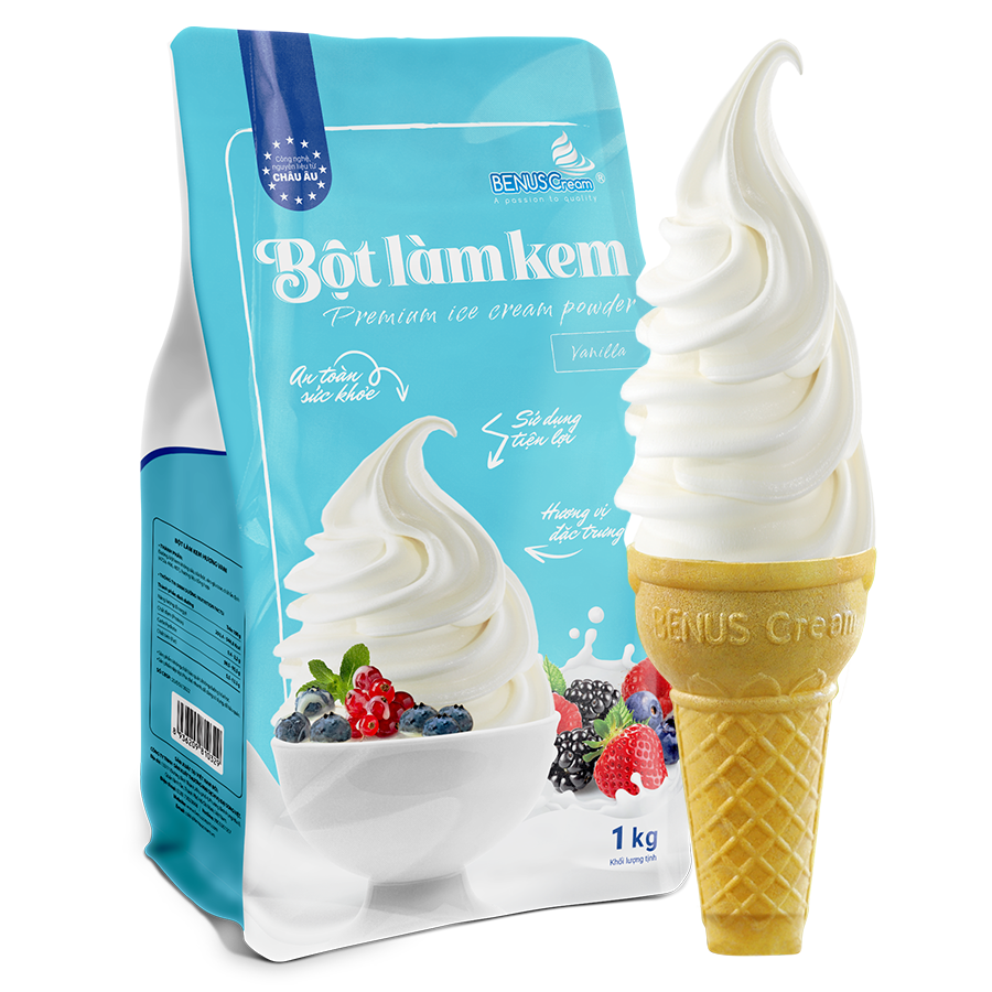 Bột làm kem Vani