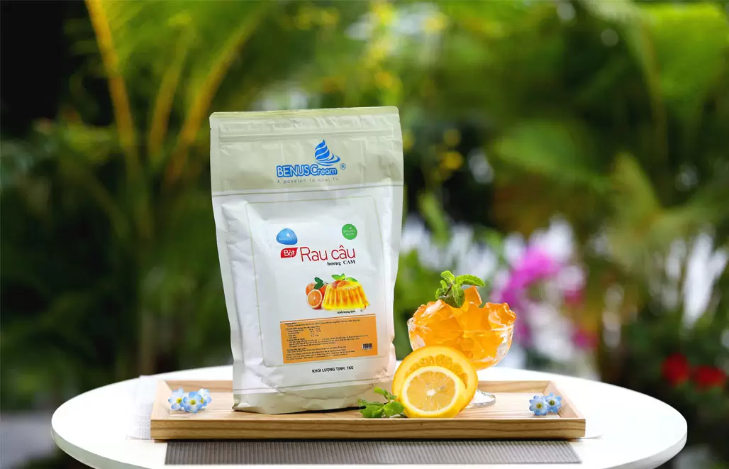 Bột rau câu Cam