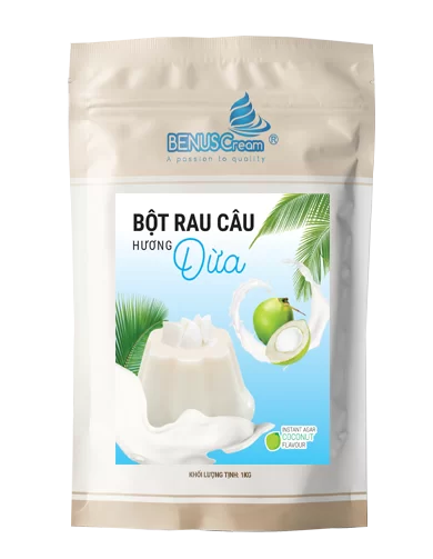 Bột rau câu Dừa