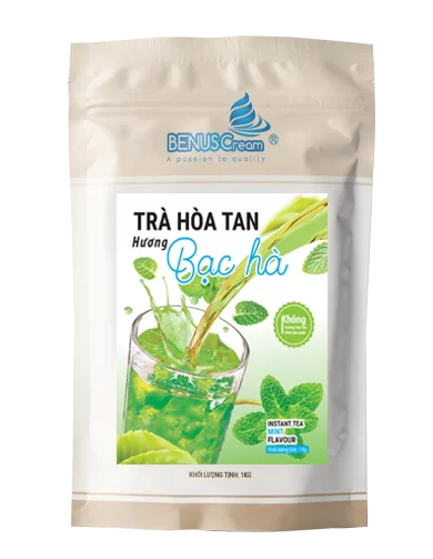 Trà hòa tan Bạc hà