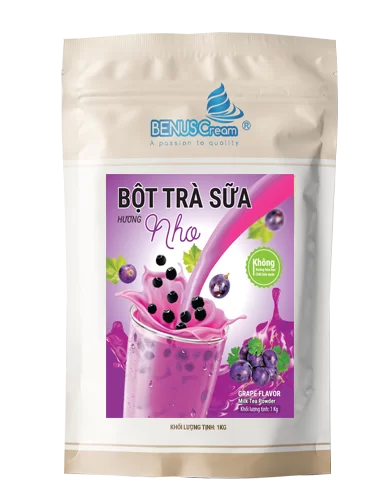 Bột trà sữa Nho