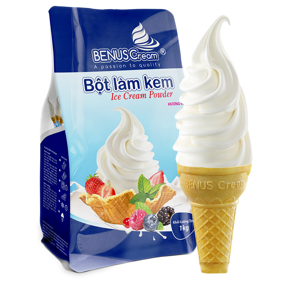 Bột làm kem Dừa