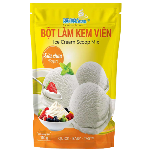 Bột làm kem viên Sữa chua