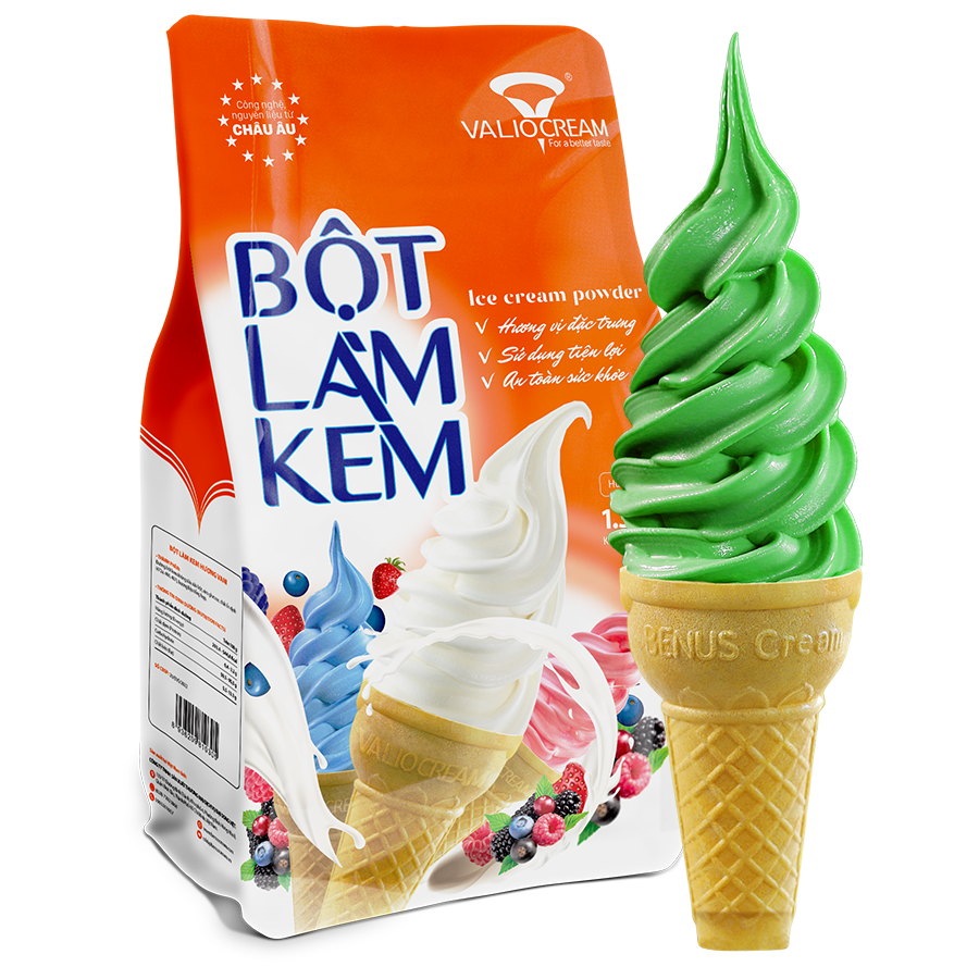 Bột làm kem Trà xanh