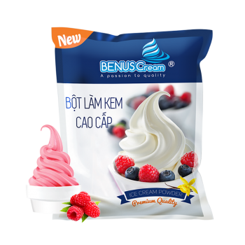 Bột làm kem Phúc bồn tử