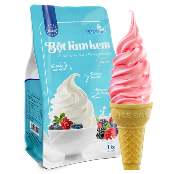 Bột làm kem Dâu