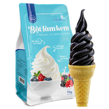 Bột làm kem Than tre