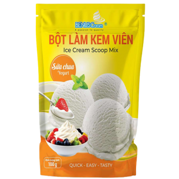 Bột làm kem viên Sữa chua